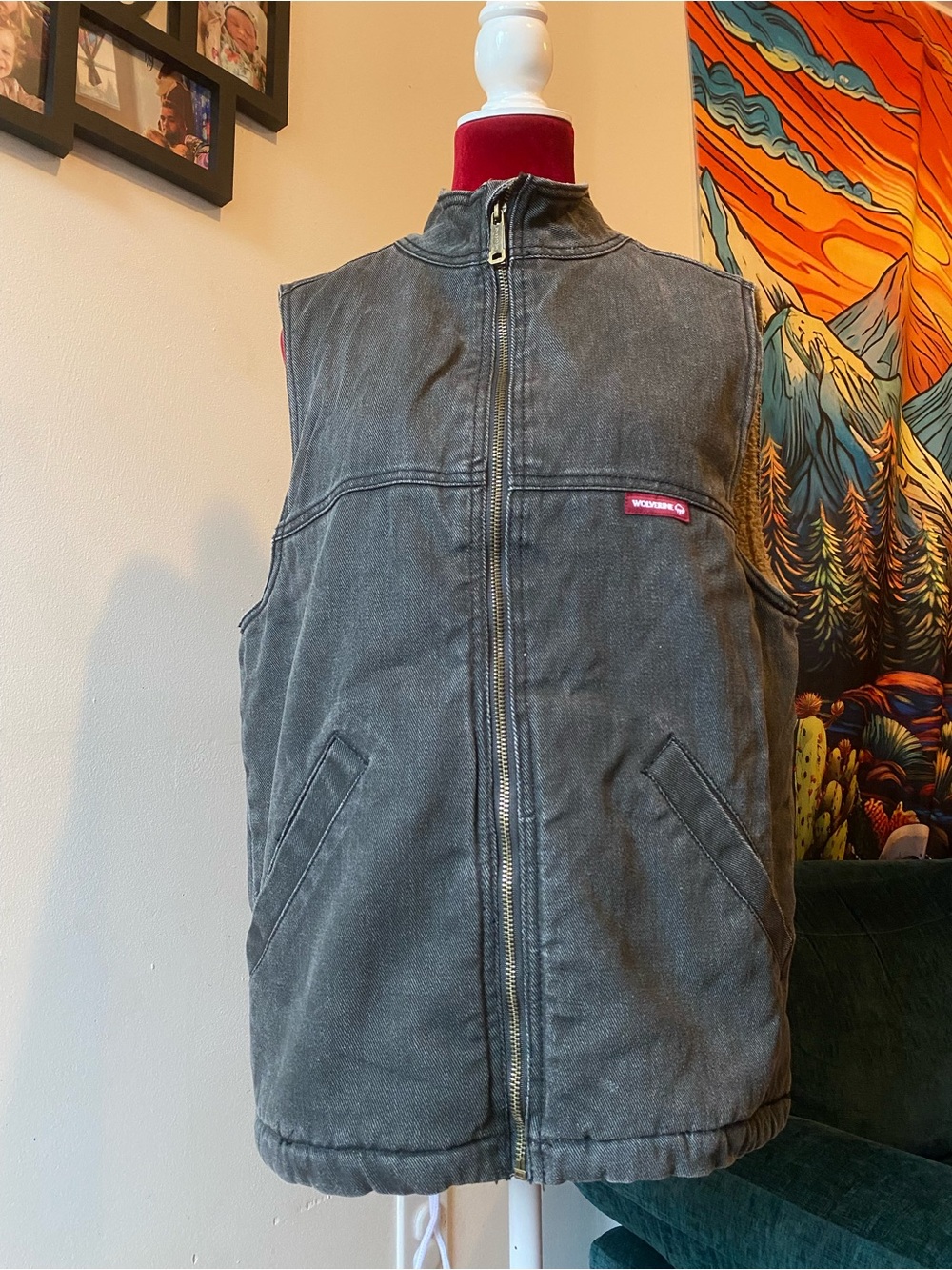 Wolverine Men's Sherpa-Lined Vest